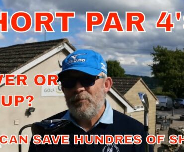 Playing short par 4's. Driver or lay up?