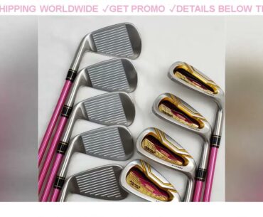 [Deal] $321.1 HONMA s 06 4 star women golf irons set 5 11AW.SW graphite L flex with head cover