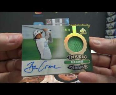 2020/21 Upper Deck Sp Game Used GOLF 2 Box Random Letters Group Break