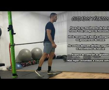 banded b stance pull throug