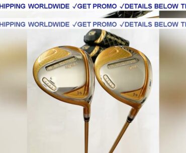 [DIscount] $325 New mens Golf wood set HONMA Beres S 07 4 star clubs wood driver+fairway wood with