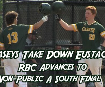 Red Bank Catholic 6 Bishop Eustace 1 | Baseball | Non-Public A South semifinal | Panzini 12 K's + HR
