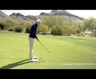 Putt like a Tour Player - like a putter through butter