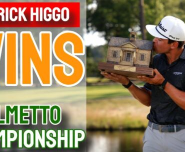 Garrick Higgo Palmetto Championship 2021 Winner Sunday Press Conference Interview FIRST TO TEE
