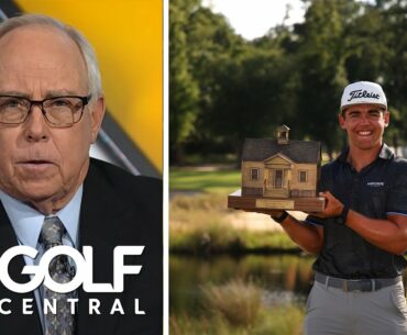 Garrick Higgo comes from six back for 'life-changing' Palmetto win | Golf Central | Golf Channel