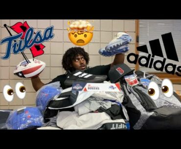 ALL THE GEAR I GOT IN ONE SEASON AT A D1 COLLEGE || THE UNIVERSITY OF TULSA