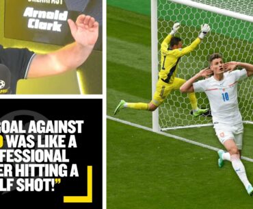 "LIKE A PRO GOLFER HITTING A GOLF SHOT!" Ally McCoist praises Patrik Schick's goal against Scotland!