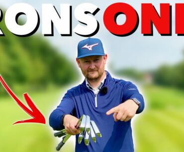 CAN I BREAK PAR JUST USING IRONS? ON COURSE LESSON