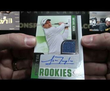 2021 Upper Deck SP Game Used Golf Box Break for Christopher B