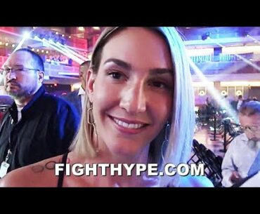 MIKAELA MAYER REACTS TO SHAKUR STEVENSON DOMINATING NAKATHILA; KEEPS IT REAL ON "PAVING THE WAY"