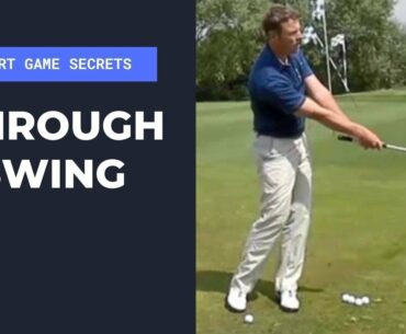 The Through Swing In The Chip Shot