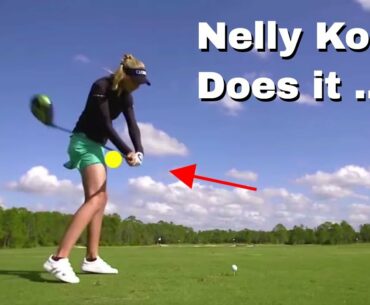 Golf Swing NOT A FLAT PLANE!  Nelly Korda's swing