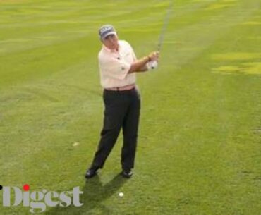 Hit Hybrids Down & Through-Lessons with Butch Harmon-Golf Digest
