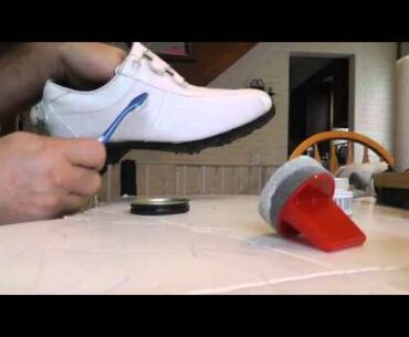 How to Polish White Golf Shoes