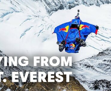 World Record BASE Jump from Mt. Everest