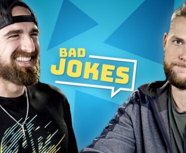 Dude Perfect Bad Joke Telling CHALLENGE