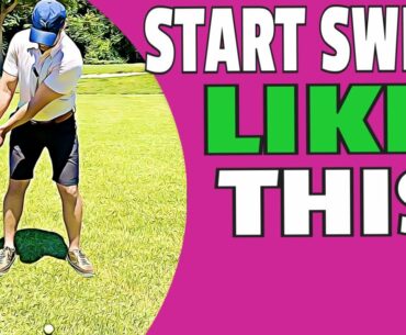 How To Start A Golf Swing For Effortless Power And Consistency | The Ground And Soft Wrist Hinge