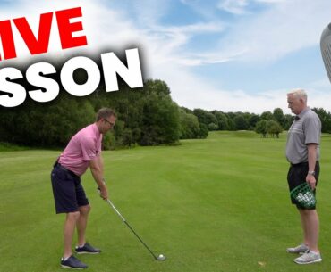 how to hit the HYBRID RESCUE UTILITY golf club every time  - LIVE GOLF LESSON