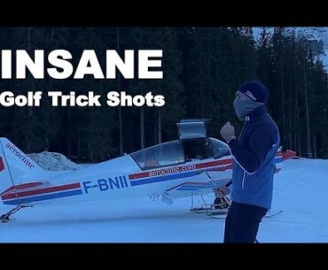 INSANE GOLF TRICK SHOTS
