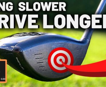 Simple Golf Drill to get More Distance with Less Swing Speed