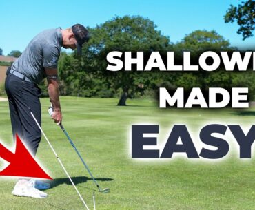 How To Shallow The Golf Club In The Downswing And Hit Straight Golf Shots | ME AND MY GOLF