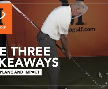 Malaska Golf // The Three Takeaways to Get Your Golf Swing on Plane