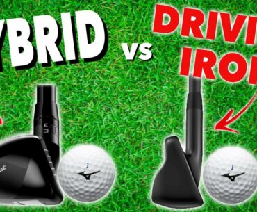 HOW TO HIT YOUR HYBRID OR DRIVING IRON - Simple Golf Tips