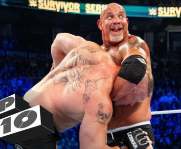 Goldberg’s biggest Jackhammers: WWE Top 10, Feb. 9, 2020