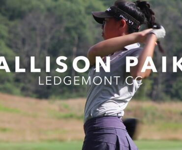 Allison Paik - 2020 Girls' Junior Player of the Year - Mass Golf