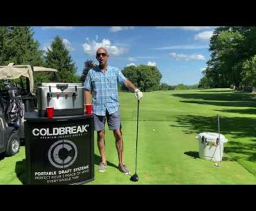 Pour Beer Anywhere on Your Golf Course