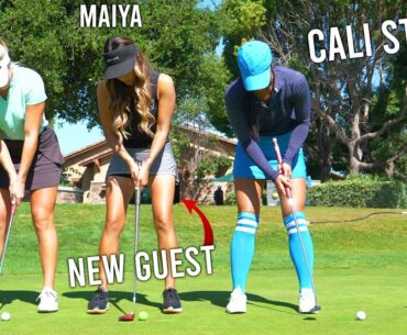 THESE GIRLS CAN PLAY!/ARROWOOD GOLF COURSE