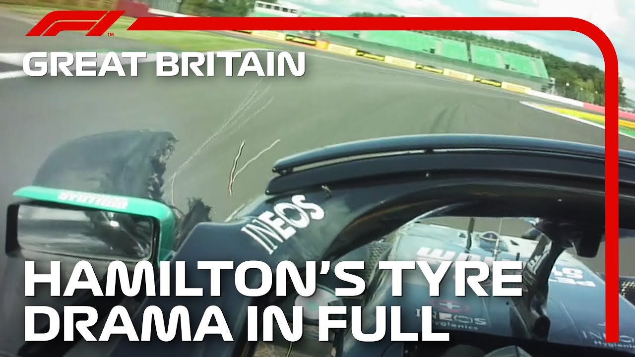 Lewis Hamilton's Tyre Drama In Full, With Radio | 2020 British Grand Prix Lewis Hamilton's Tyre Drama In Full, With Radio | 2020 British Grand Prix