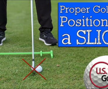 How to Use Ball Position to Fix Your Iron Golf Swing (Golf Ball Position for Slice)
