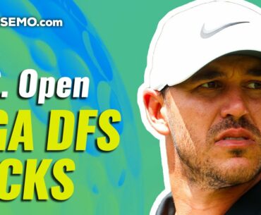 THE PGA DFS STRATEGY SHOW: FANTASY GOLF PICKS FOR US OPEN | DRAFTKINGS + FANDUEL