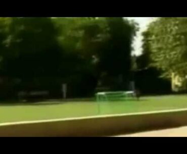 Girl gets hit with a golf ball!