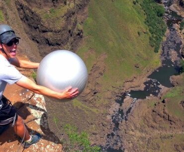 Exercise Ball Magnus Effect from 200m!!
