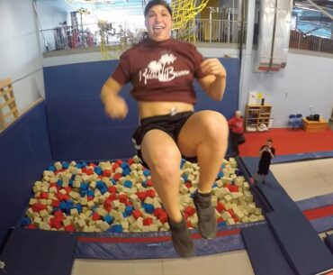 Amazing Trampoline Wall Tricks | People are Awesome