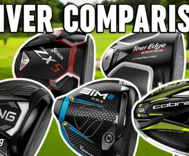 Golf Drivers Comparison | G425 Max, SIM2 Max, RAD Speed XB, ZX5, C721