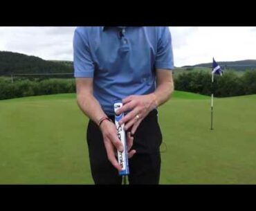 The correct putting stance