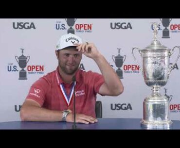 Jon Rahm Winner Press Conference 2021 US Open Championship at Torrey Pines
