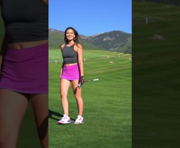 Mei Brennan | Golf shorts | Golf Swing