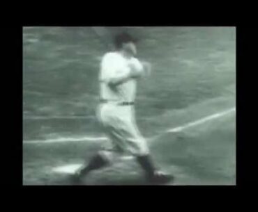 BABE RUTH'S (1932 WS) CALLED HOME RUN SHOT' RARE VIDEO & COMMENTARY