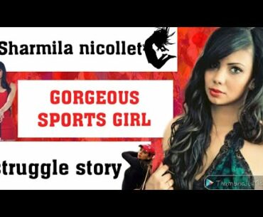 About Indian beautiful golf player "Sharmila nicollet" age , biography, facts, in Hindi.