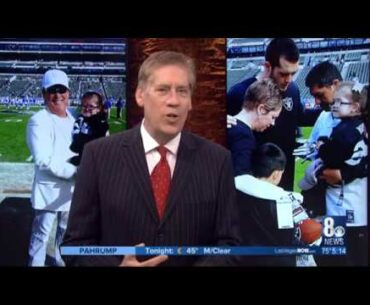 Raiders Give Gift to Las Vegas Girl and Her Family
