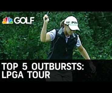 Top 5 Outbursts LPGA Tour | Golf Channel