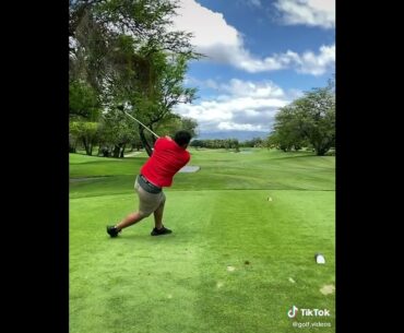 Talent Or lucky 👏👏😅😅 #golf #shorts