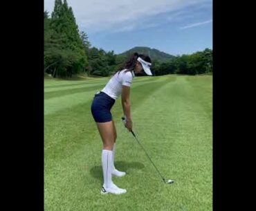 ⛳Good one ! | Golf ladies  | Golf lady  | Golf Shorts | #Shorts