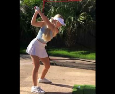 ⛳Name of her? | Golf ladies  | Golf lady  | Golf Shorts | #Shorts