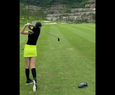 ⛳So now what do u think? | Golf ladies  | Golf lady  | Golf Shorts | #Shorts
