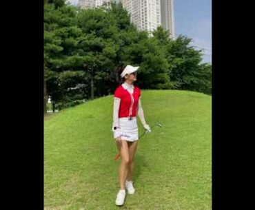 ⛳Hungry Shot! | Golf ladies  | Golf lady  | Golf Shorts | #Shorts